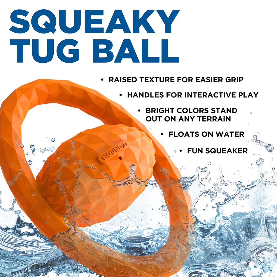 Squeaky Tug Ball - Image 4