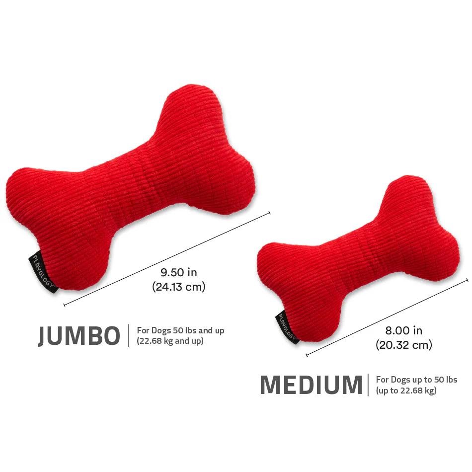 Plush Squeaky Bone - Image 9